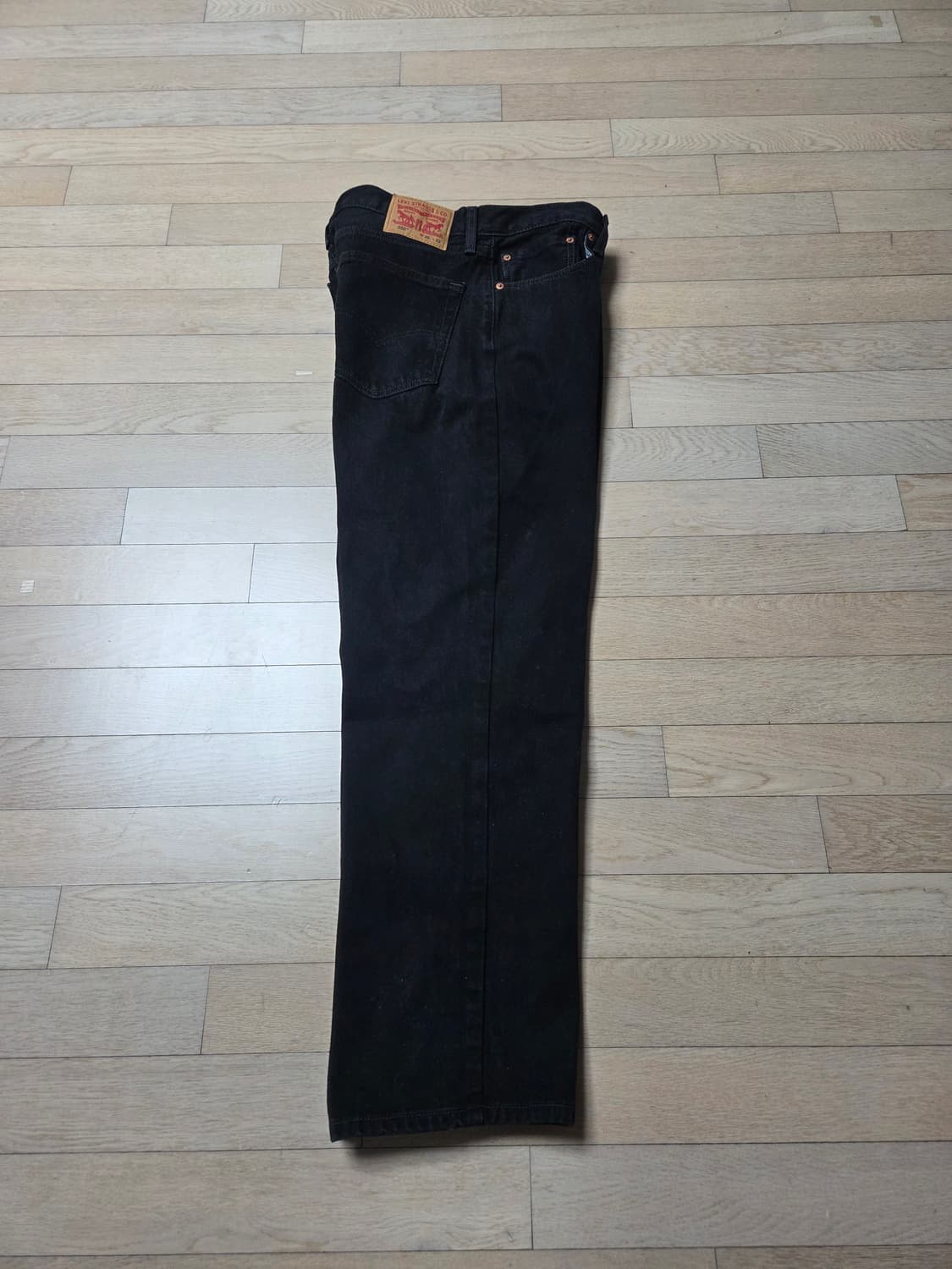 리바이스 550 블랙진. W36.상태최상 상품이미지2