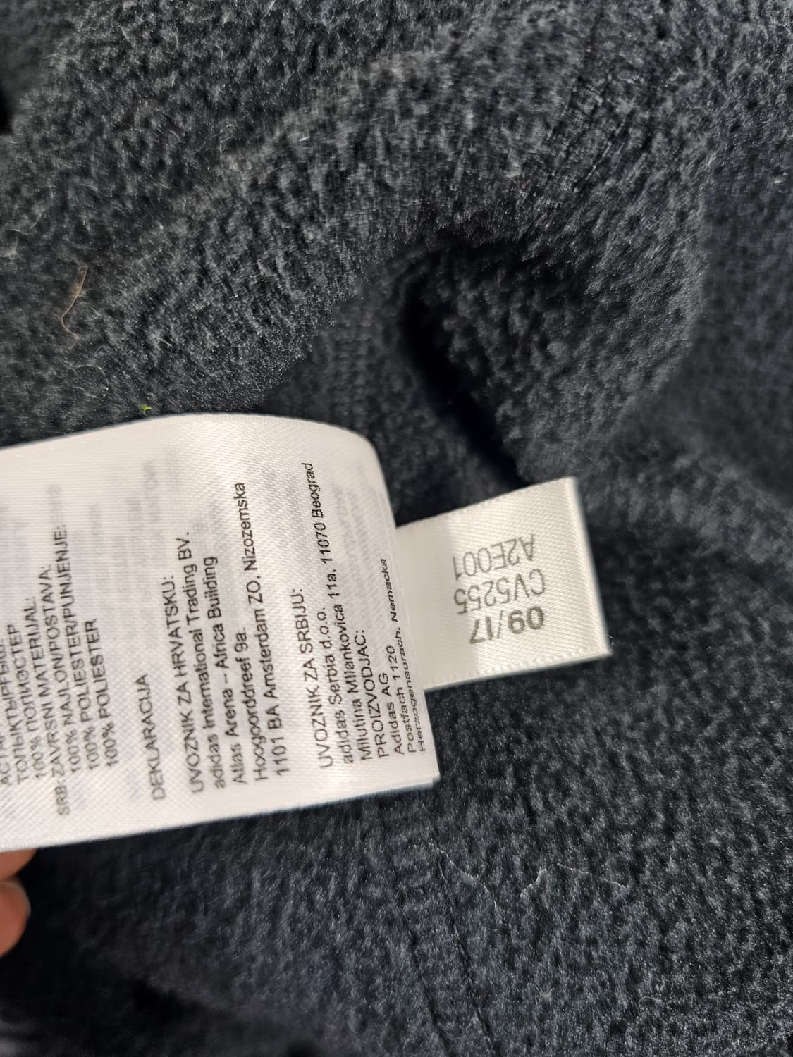 아디다스알렉산더왕헤비플리스자켓 상품이미지6