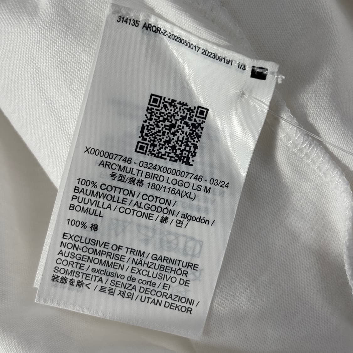 아크테릭스 멀티 버드로고 롱슬리브 상품이미지8