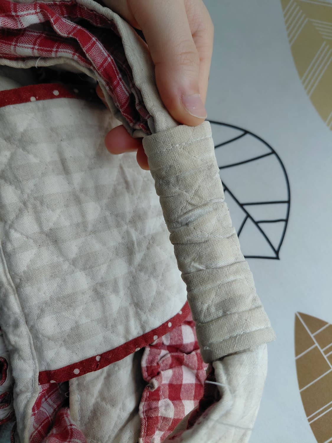 [일본빈티지] 퀼트 숄더백 크로스백 핸드메이드 가방 상품이미지3