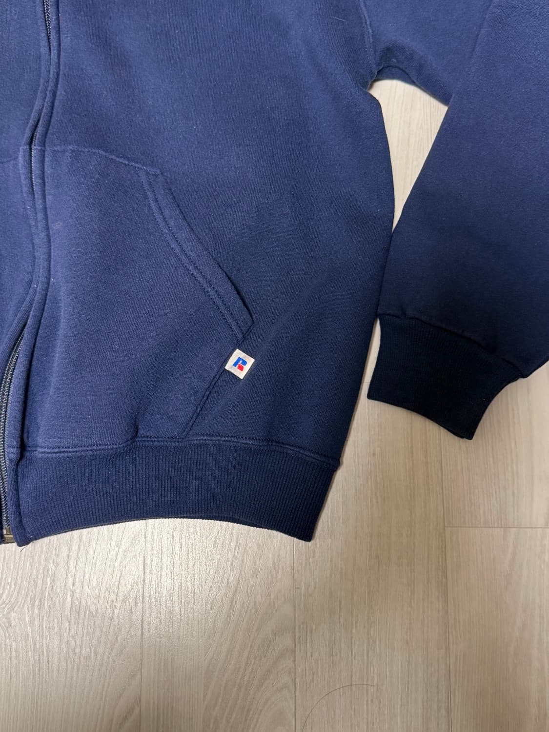 90s 러셀 후드집업 네이비 상품이미지5