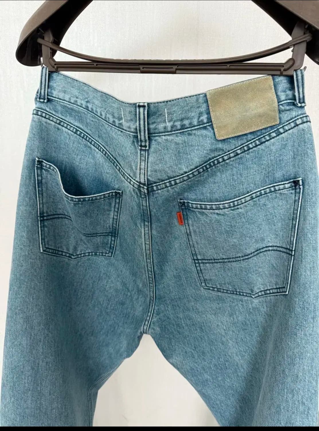 아워셀브스 24ss 릴렉스드 데님 블리치 3사이즈 상품이미지3