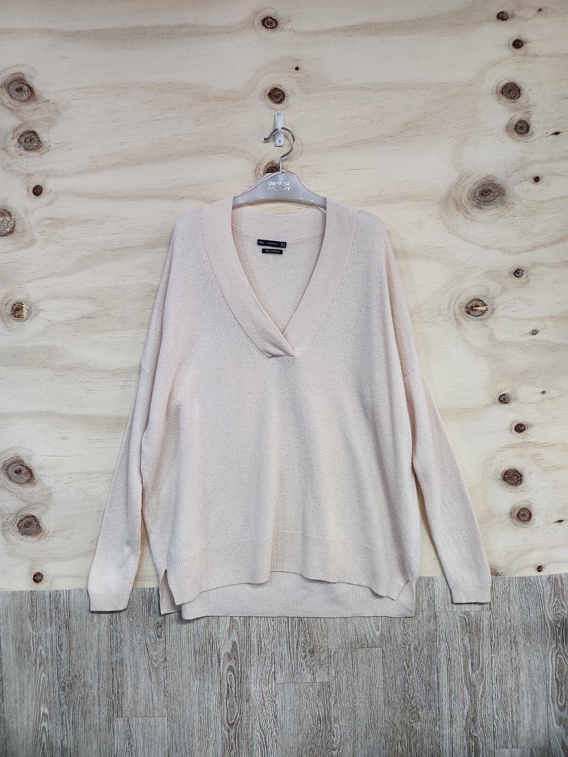 1037) 자라 ZARA 캐시미어100 니트 상품이미지1