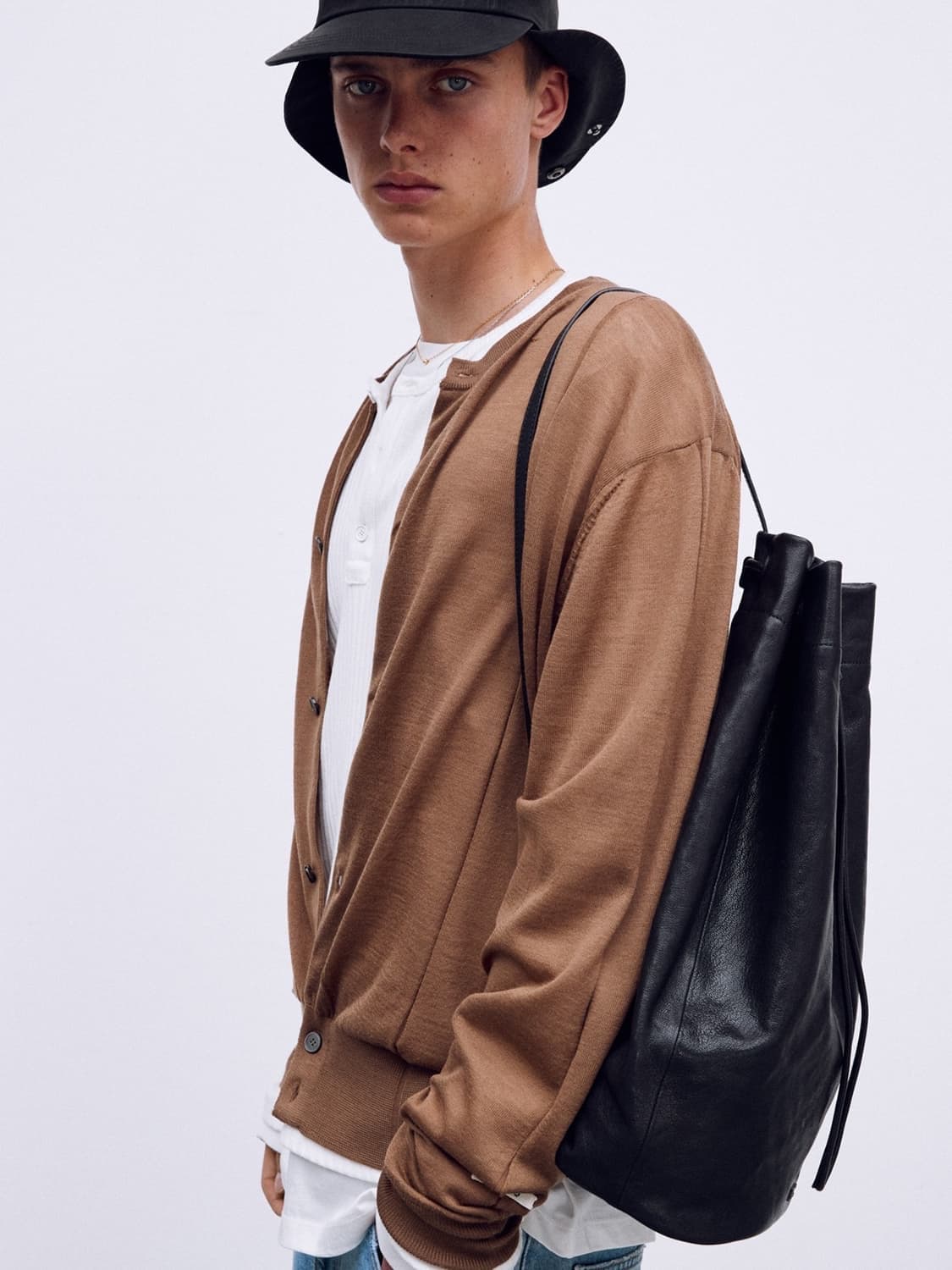 [L] 렉토 시어 니트 가디건 상품이미지1