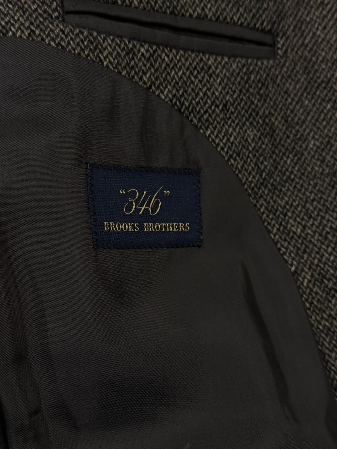 브룩스 브라더스 트위드 체스터필드 코트 105 상품이미지7