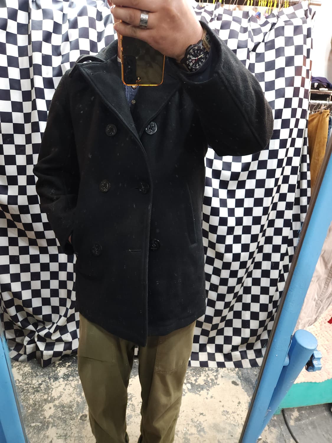 스피왁 골든플리스 울 피코트

 상품이미지9