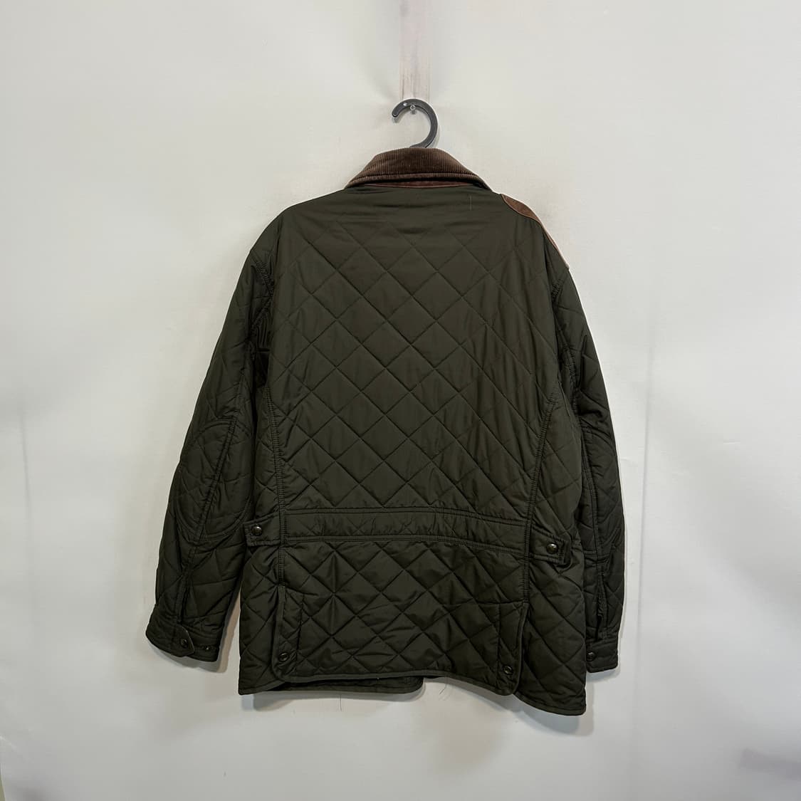 폴로 랄프로렌 퀼팅 캠튼 자켓 사이즈L 105~110 카키색 상품이미지3