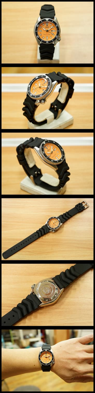 80s 세이코 4205-0156  미드사이즈 150m 다이버 시계 상품이미지2