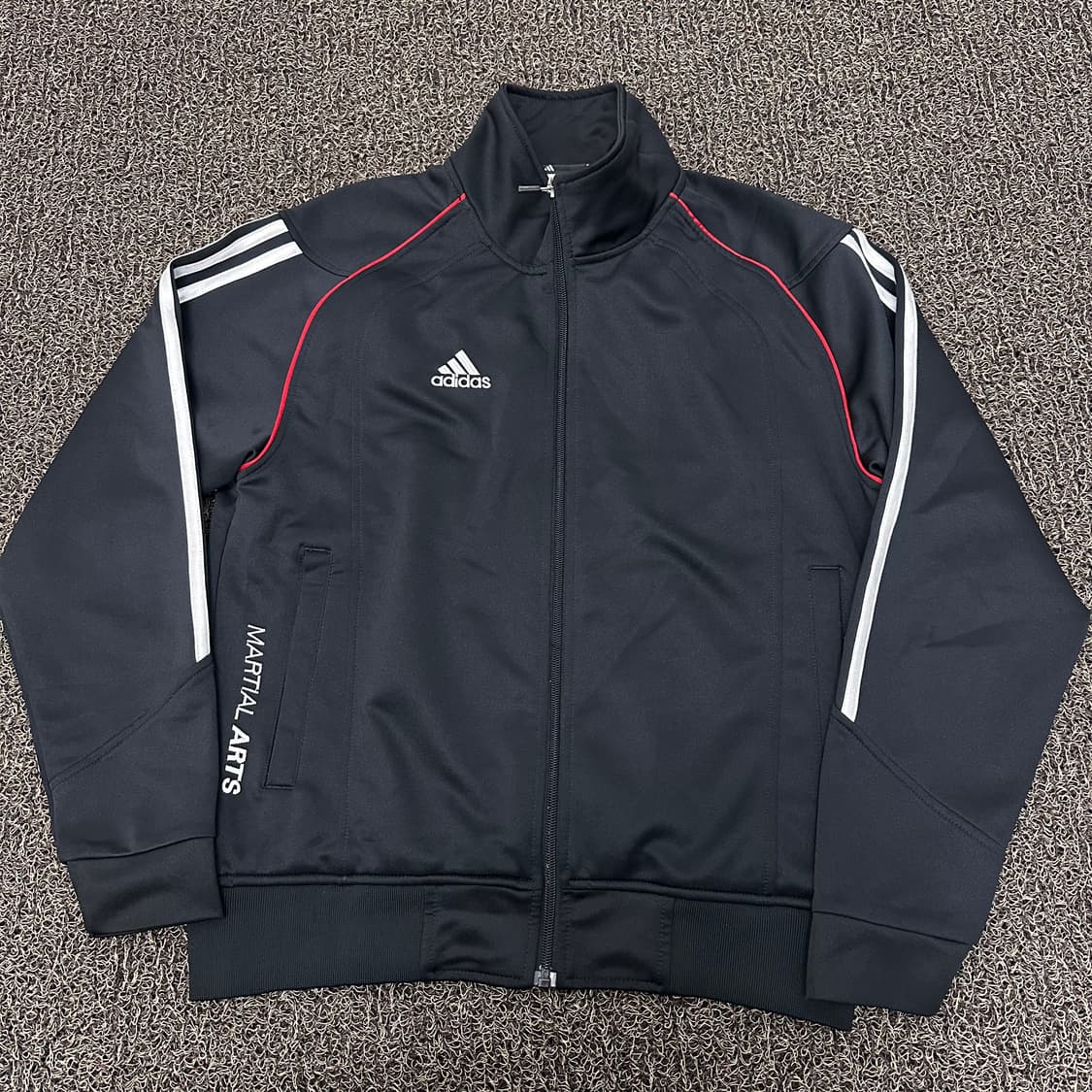 아디다스 여성 트랙탑 집업 져지 블랙 S 상품이미지1