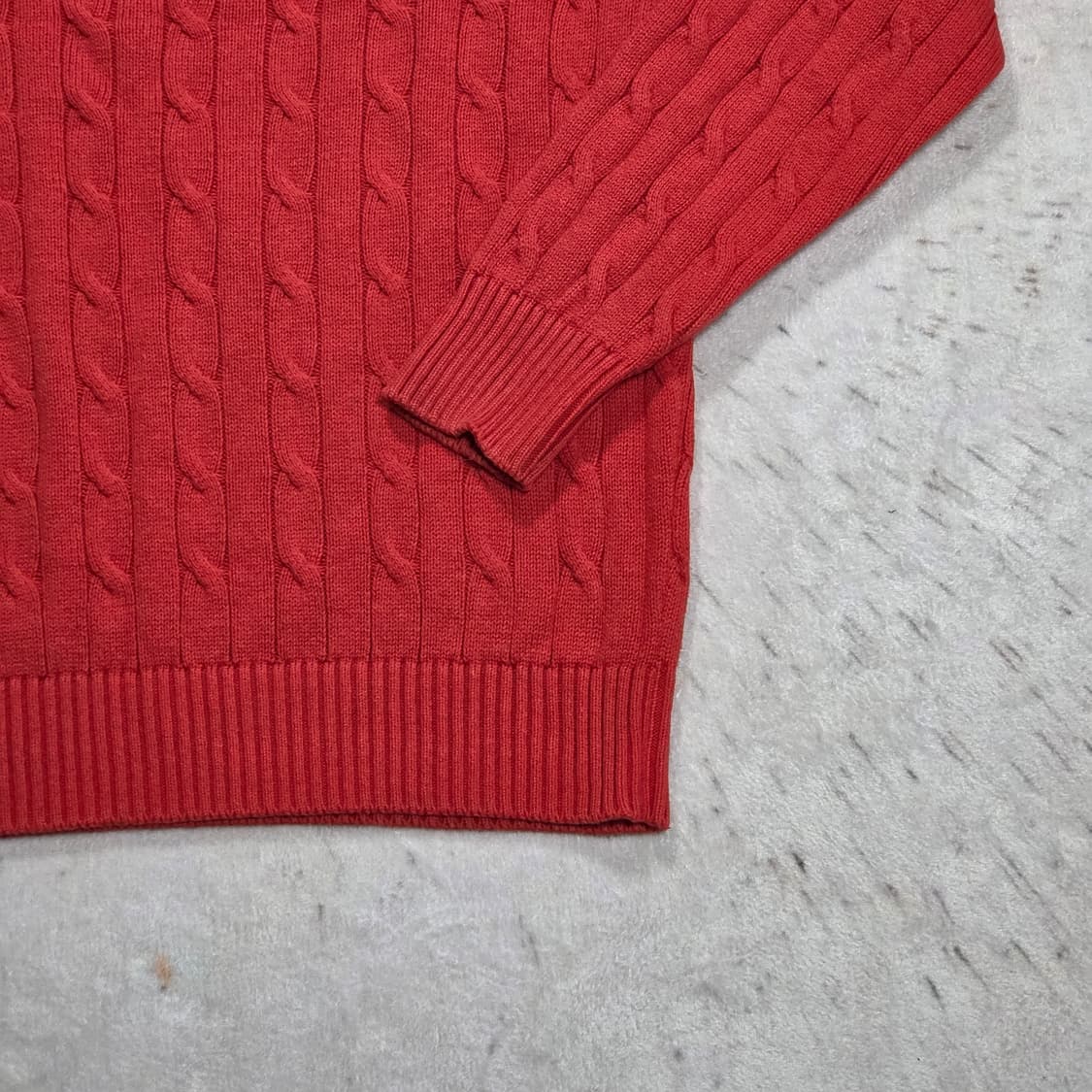 빈폴 오렌지 케이블 니트 상품이미지6