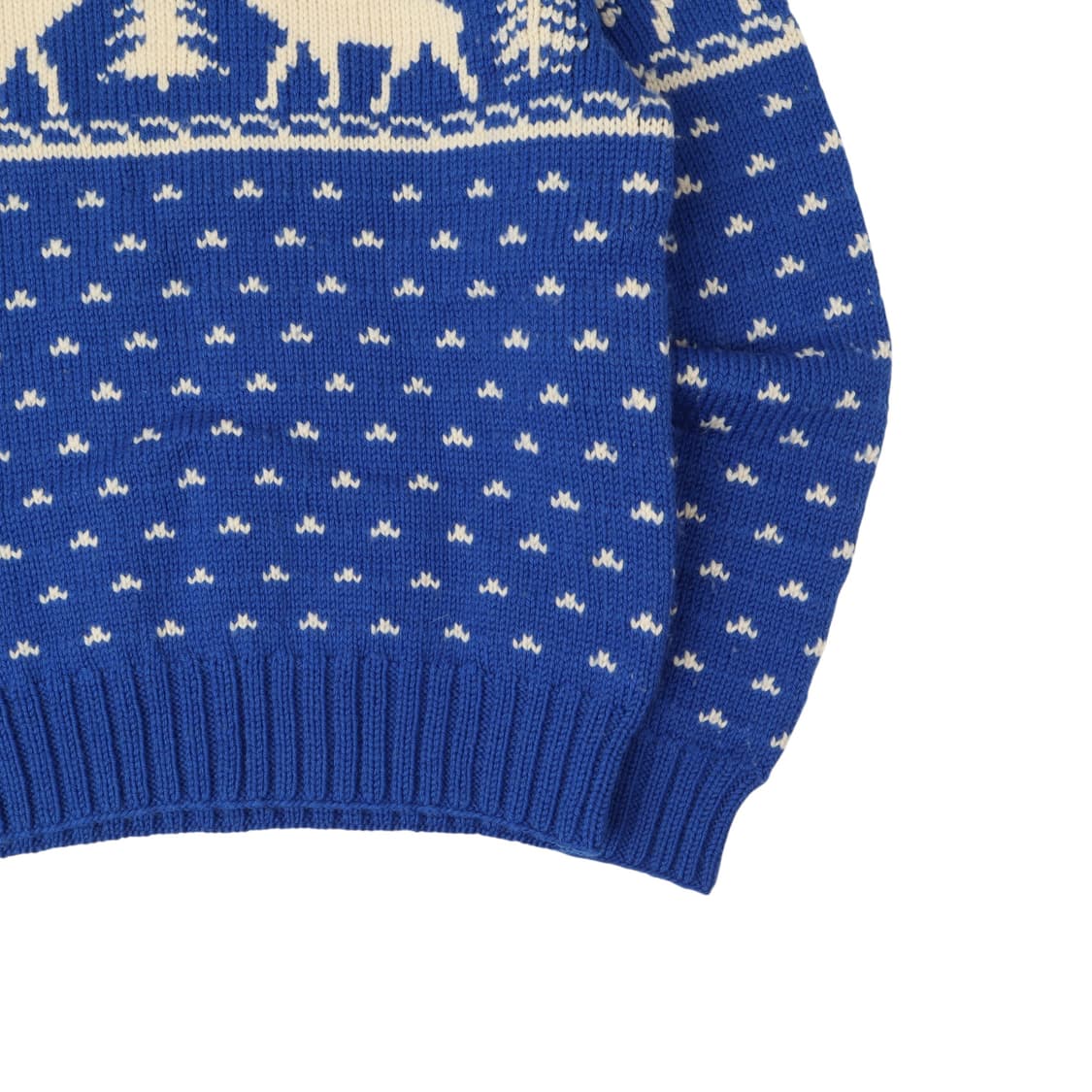 90s 폴로 랄프로렌 스노우 디어 핸드 니트 상품이미지7