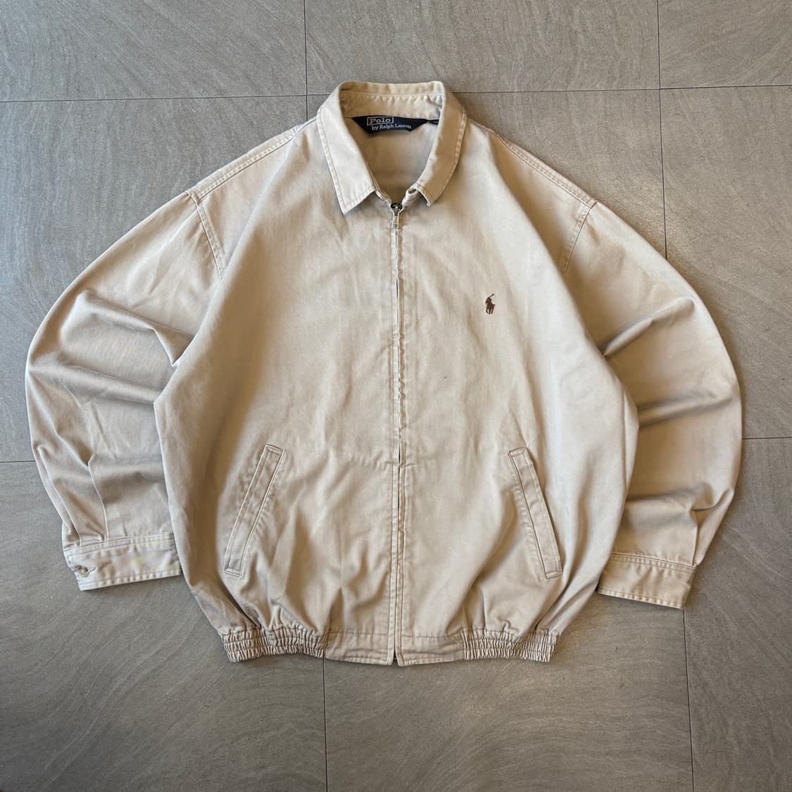 폴로 정품 베이지 스윙톱 자켓 상품이미지1
