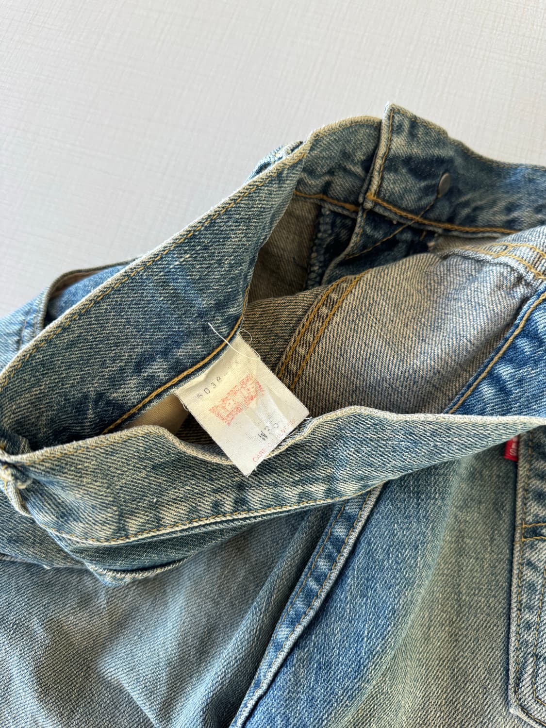 90s 리바이스 503B Selvedge 데님 상품이미지8