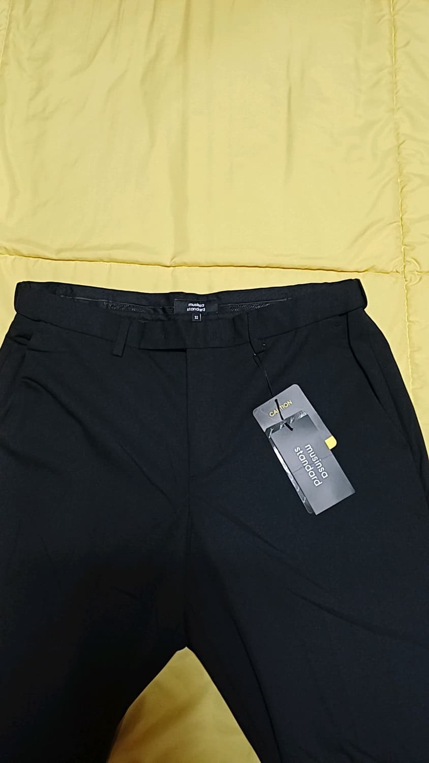 무신사 미사용 슬랙스 32인치 기장105 상품이미지4