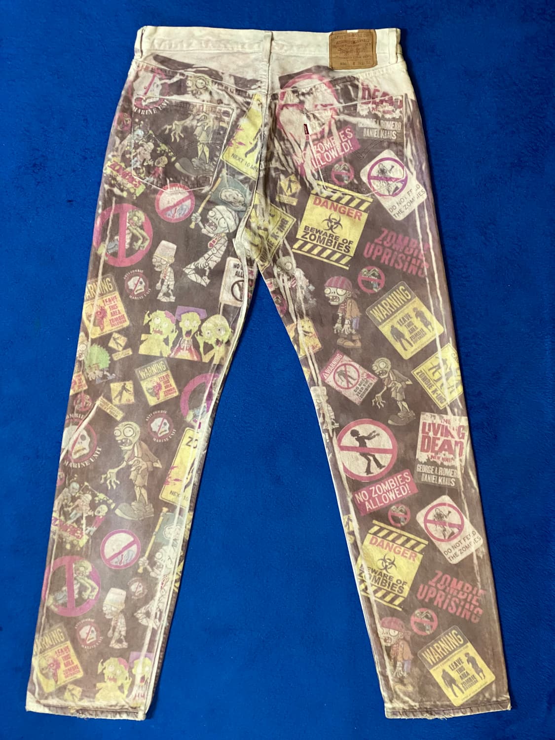 Levis 리바이스 501 좀비 커스텀 팬츠 상품이미지5