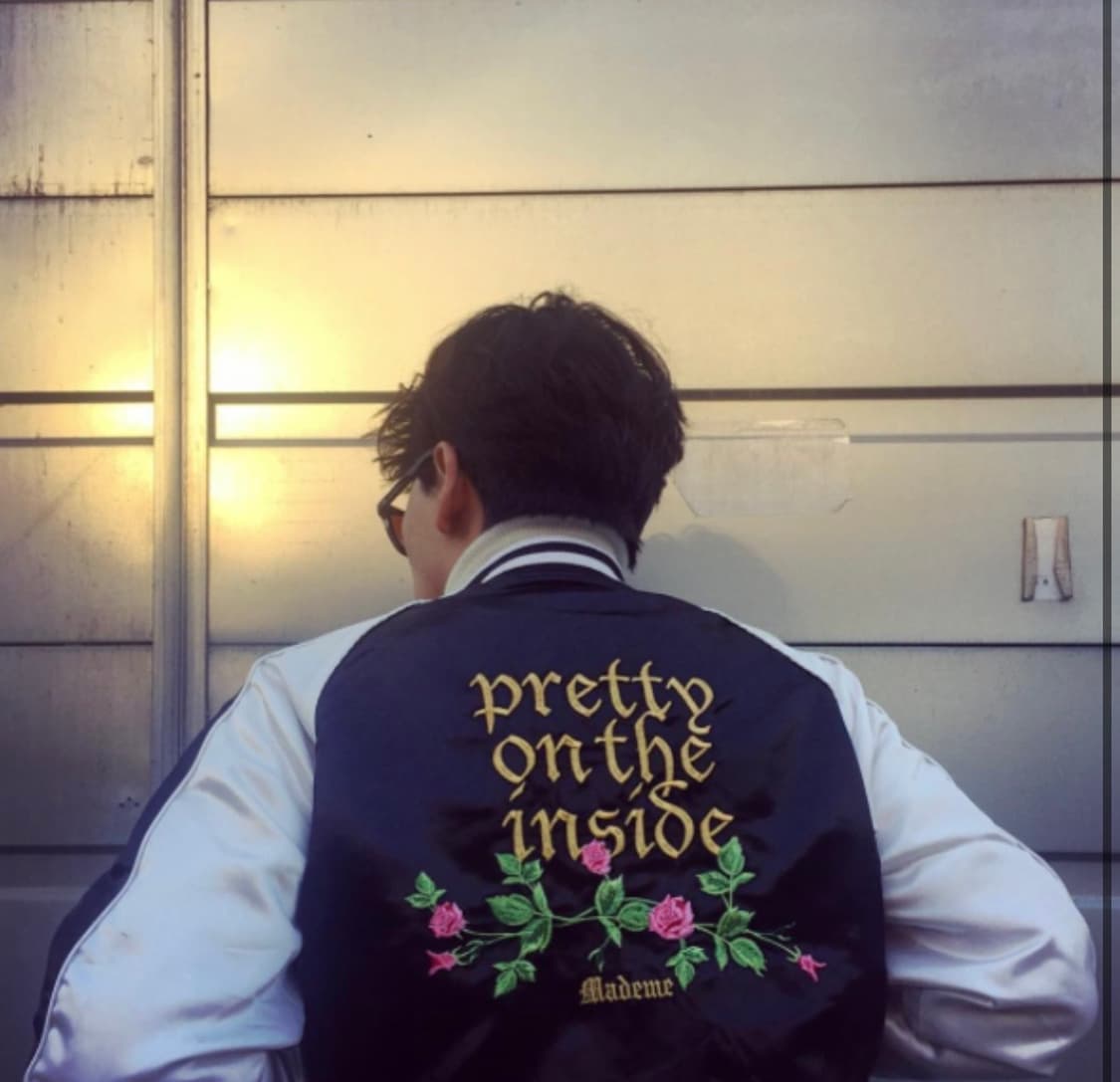 MADEME 자수 스카잔 이동휘 착용 상품이미지1