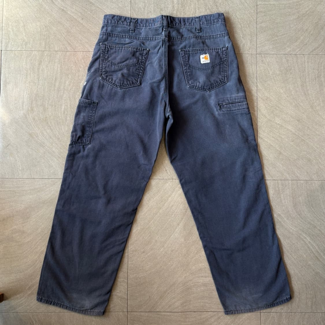칼하트 오리지널 fr 네이비 카고 팬츠 상품이미지1