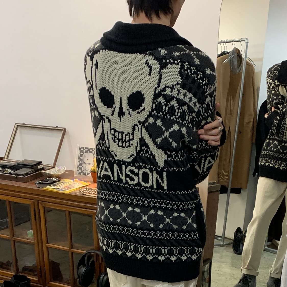 밴슨 레더 (Vanson Leathers) 스컬 코위찬 상품이미지4