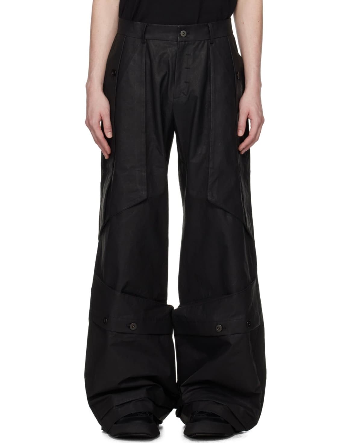 카르넷 아카이브 블랙코팅 바지 구매합니다  상품이미지2