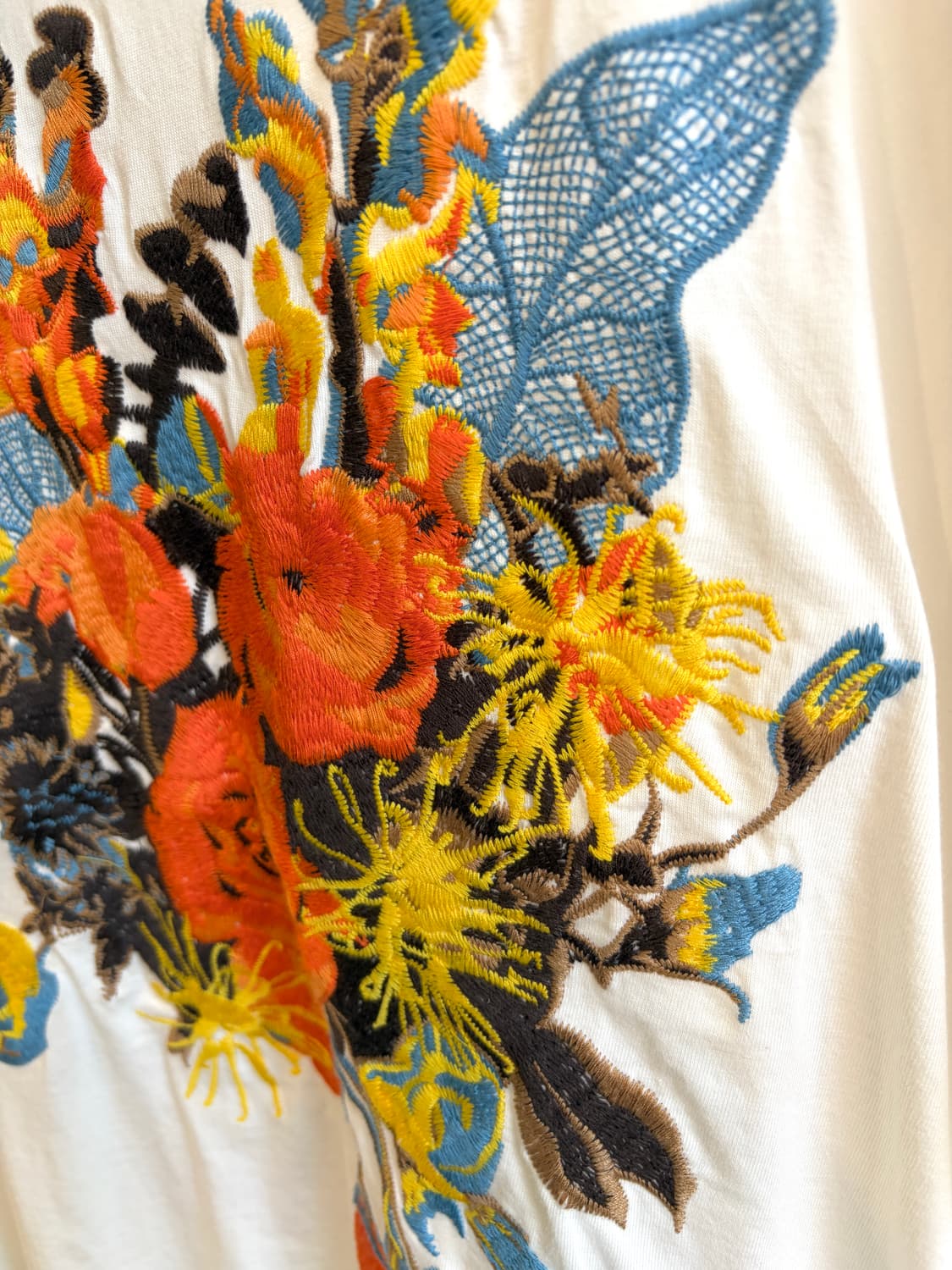 MAISON SPECIAL embroidery t-shirt  상품이미지6
