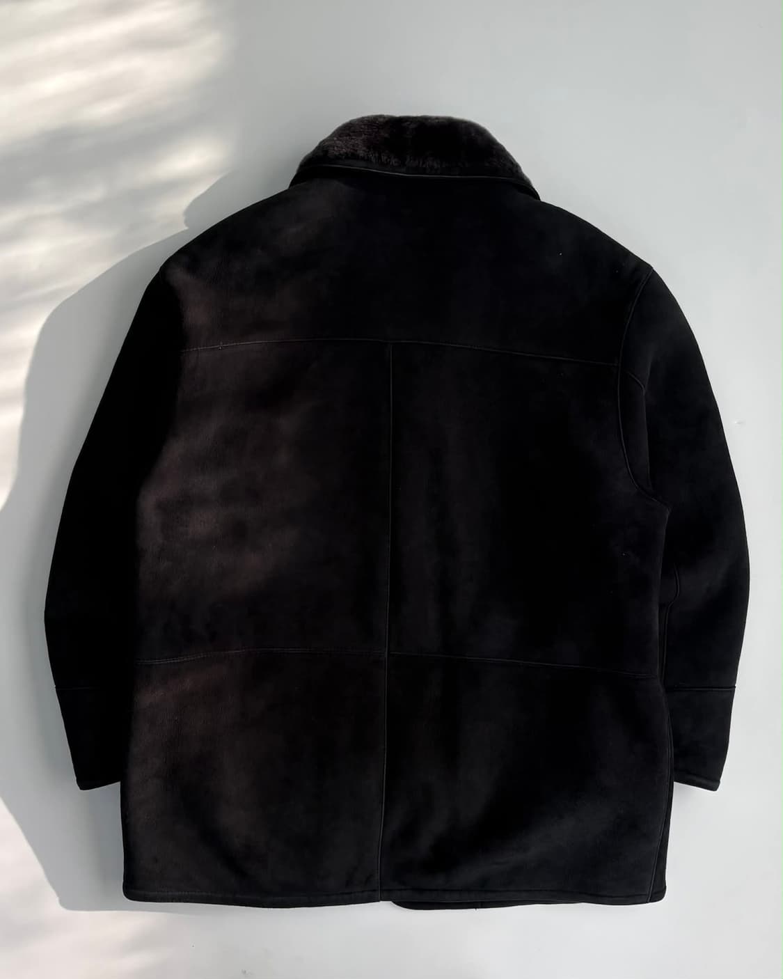 [105] 입생로랑 양가죽 램퍼 시어링 무스탕 자켓 코트 상품이미지2