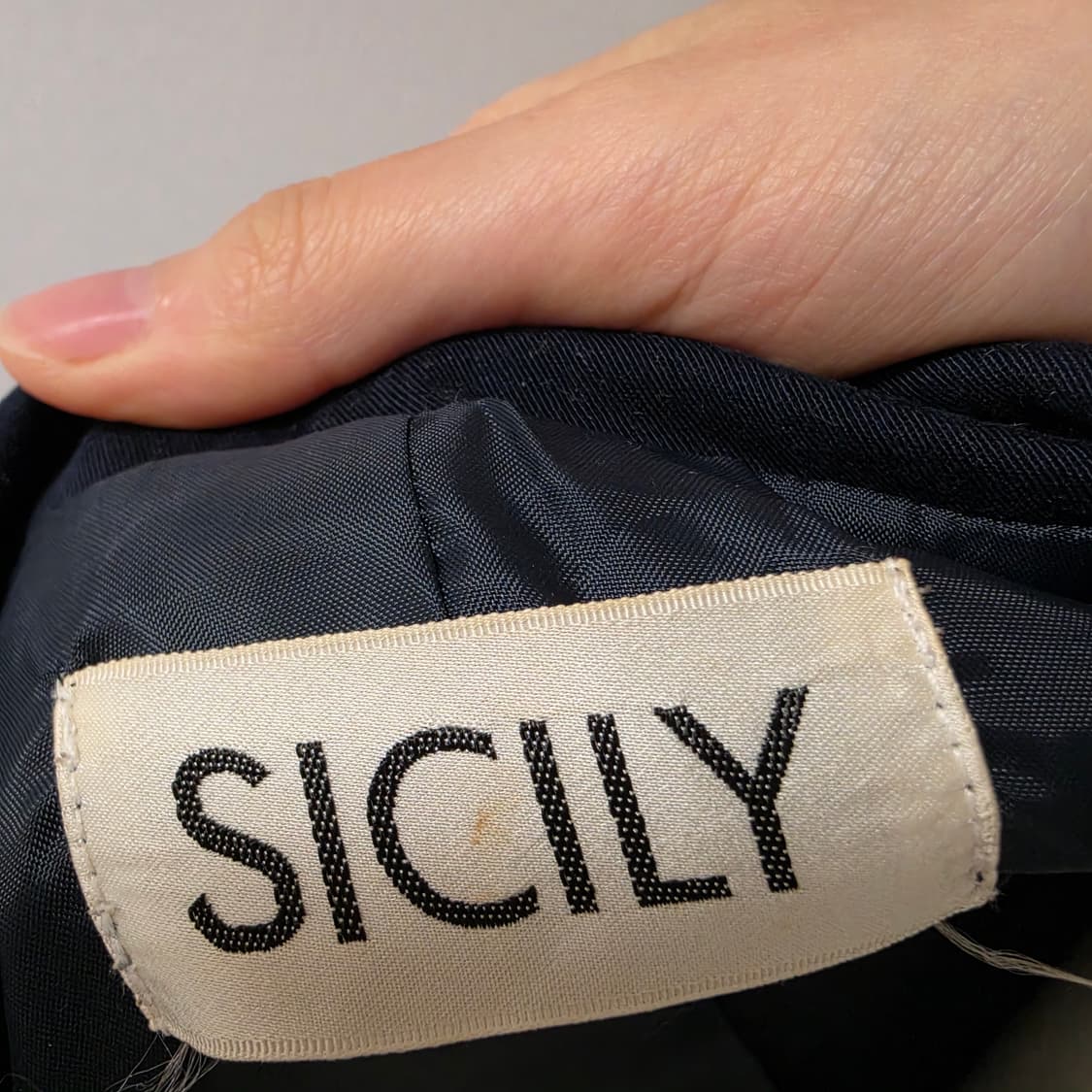 SICILY 데님스타일 여성 봄 자켓 빈티지 슬림 카라 집업 점퍼 상품이미지10