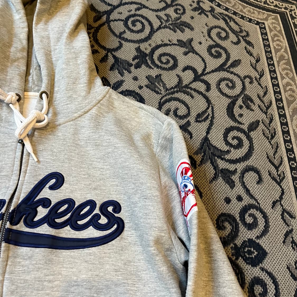 미첼앤네스 뉴욕양키스 후드집업/W2474 상품이미지2