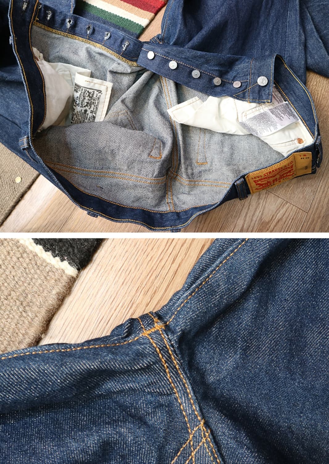 LEVIS 리바이스 501XX  진청데님 40사이즈 상품이미지7