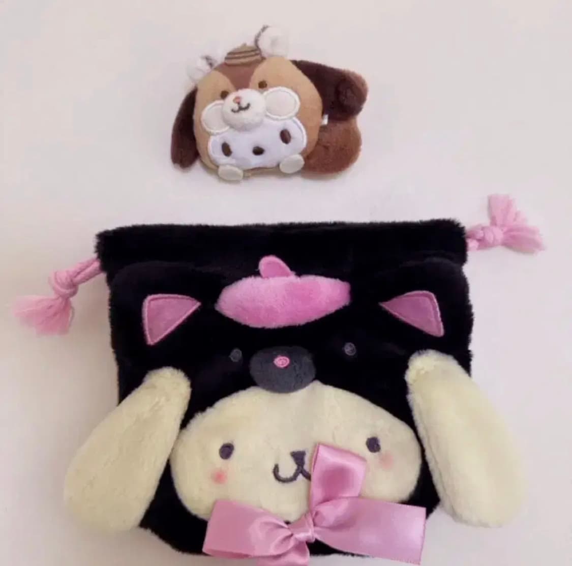 산리오 파우치헤어클립 상품이미지1