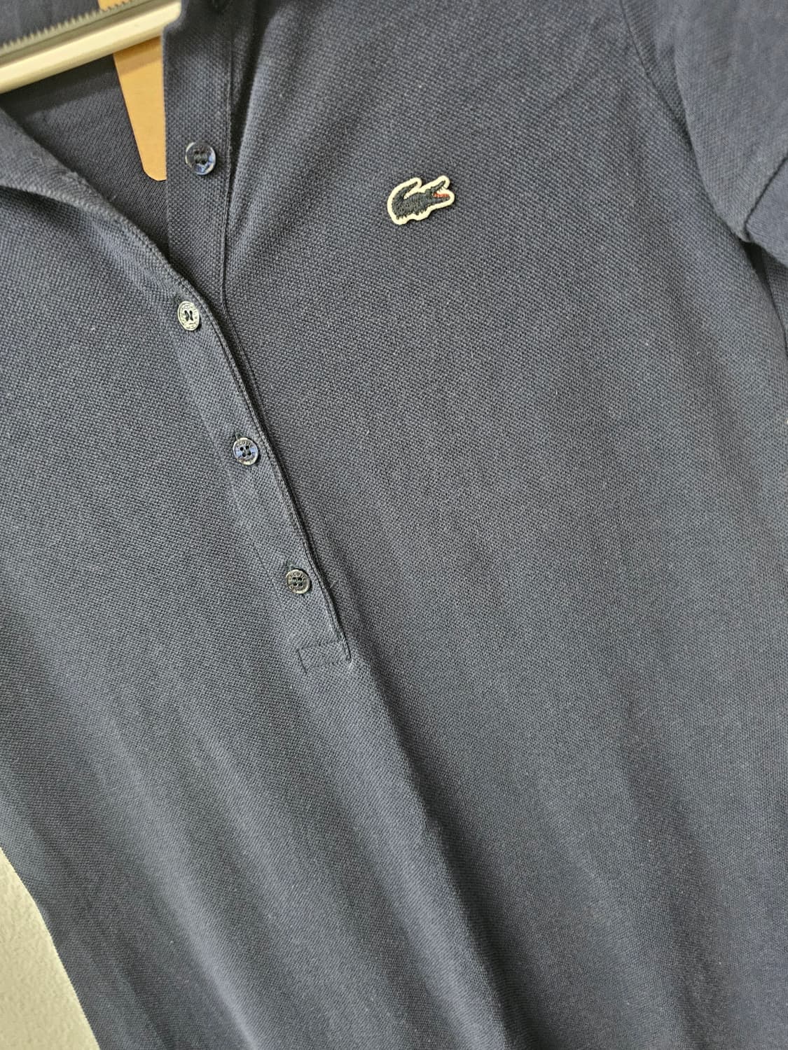라코스테 네이비 반팔 카라 원피스 상품이미지4