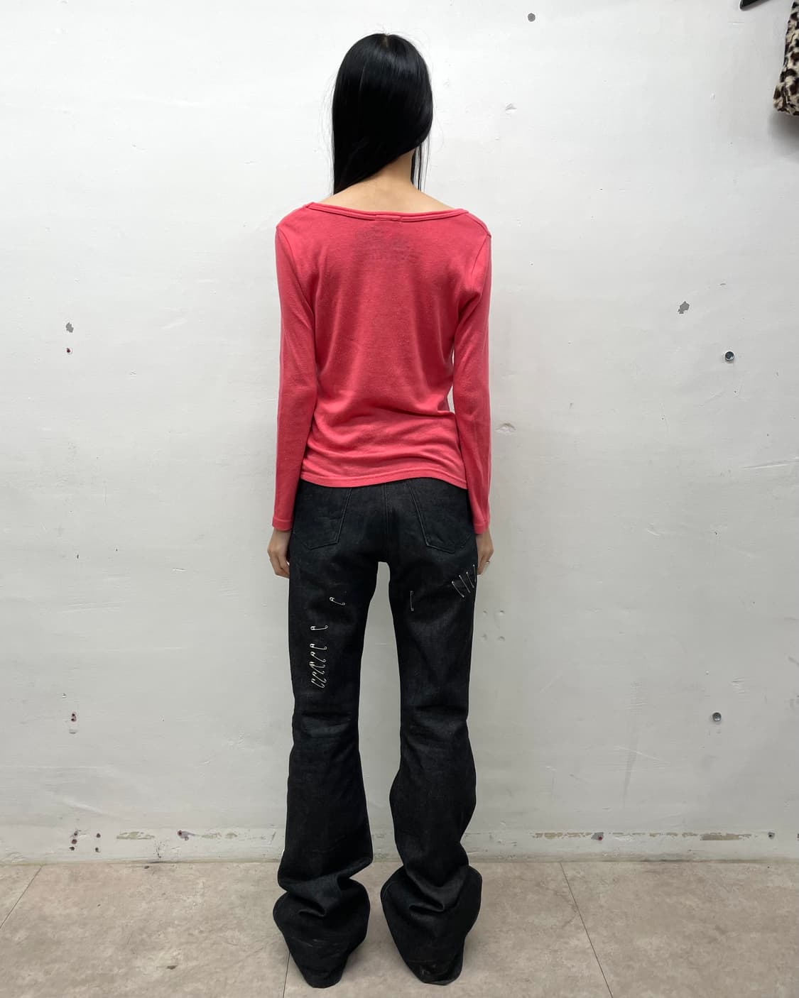  Hello Kitty Cubic Pink Long-Sleeved  상품이미지5