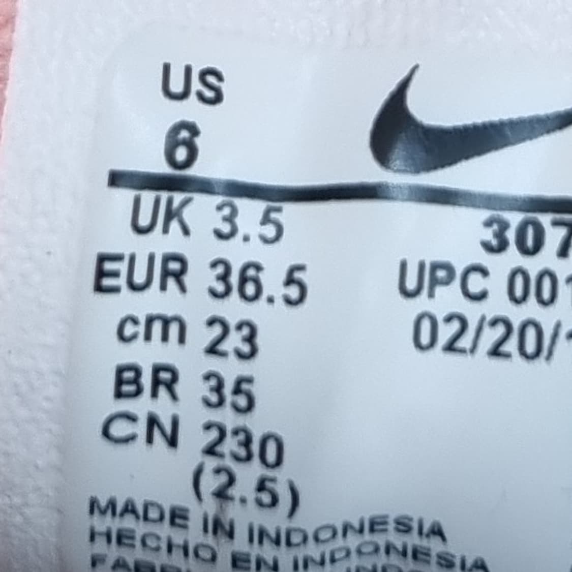 나이키 에어맥스95 블리치드 코랄 운동화230 상품이미지6