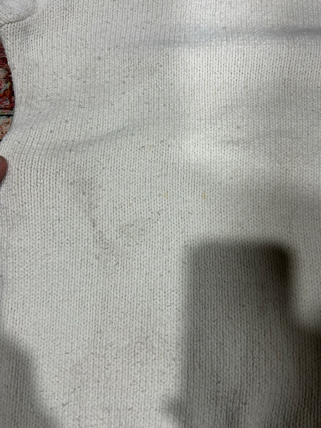 [L] 폴로 랄프로렌 포니 자수로고 니트 화이트 상품이미지6