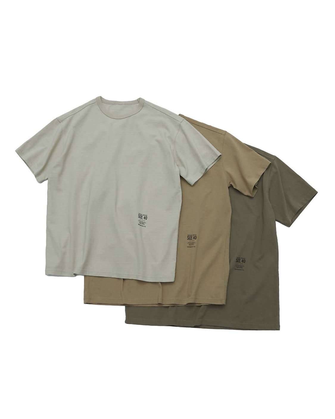 [L] 홈그로운서플라이 데일리티 반팔 3장 상품이미지1