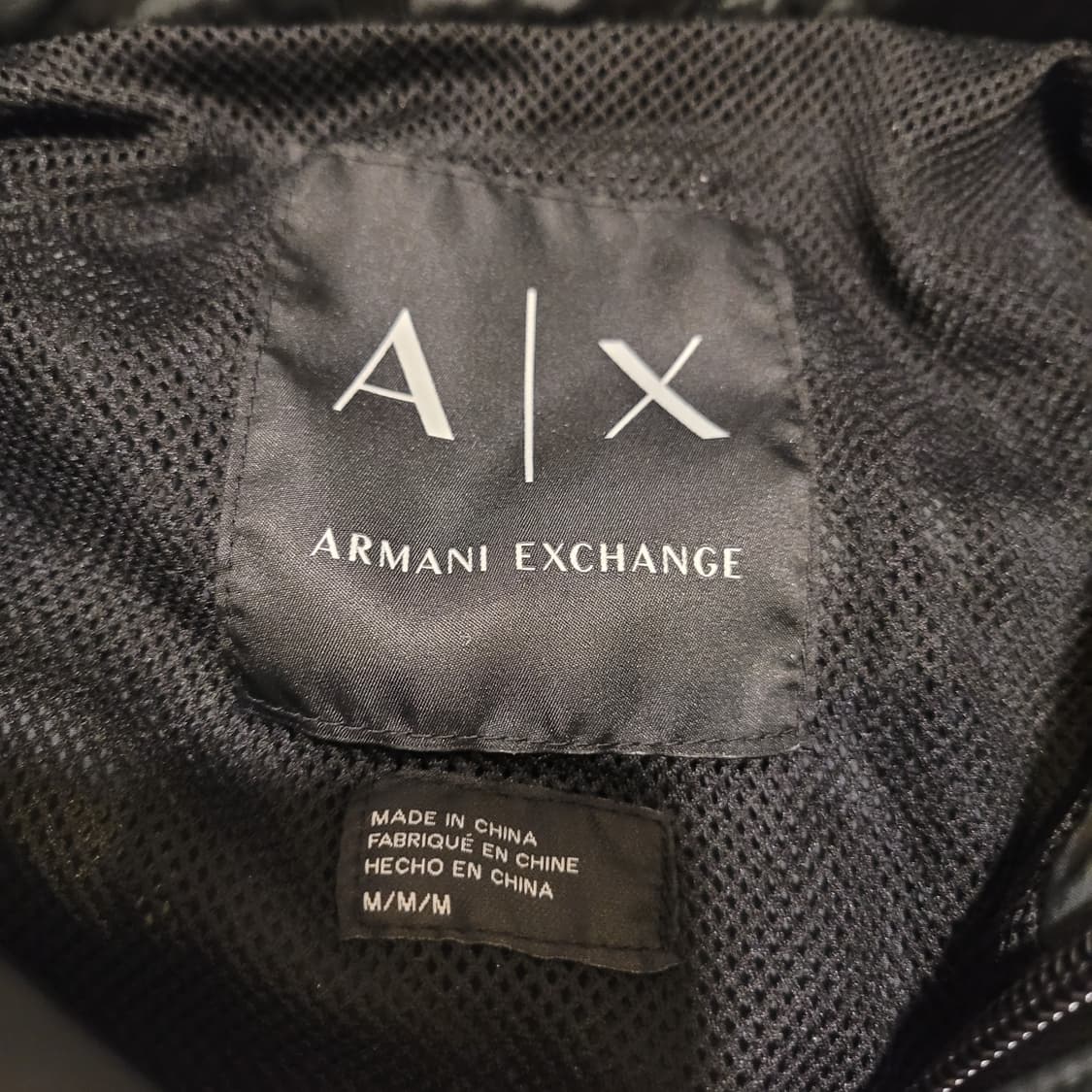 아르마니 익스체인지 유틸 바람막이 M 상품이미지5