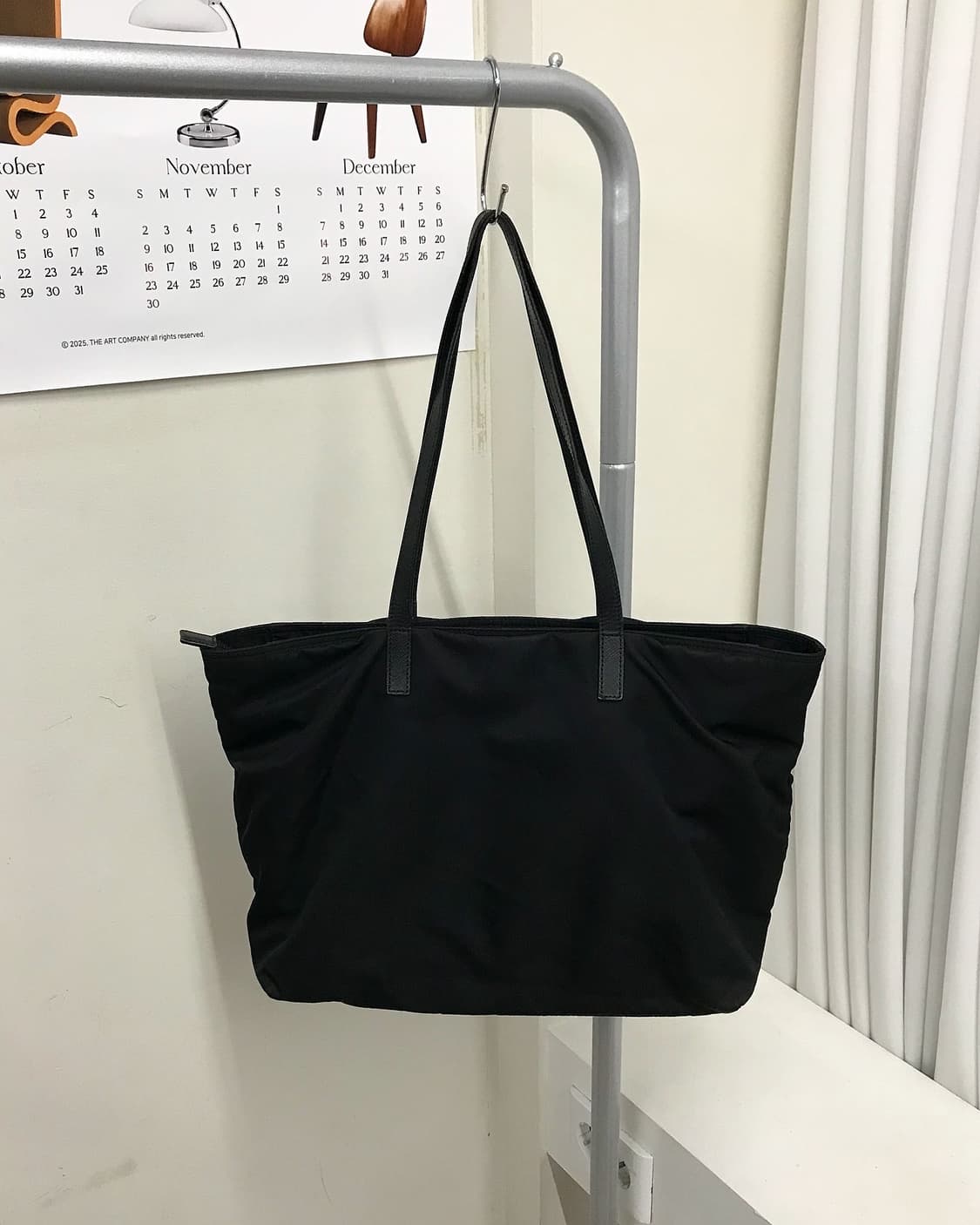 프라다 삼각로고 포코노 쇼퍼백 상품이미지5