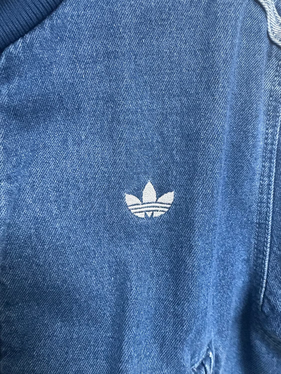 아디다스 데님 트랙탑 ,아디다스 져지 , 아디다스 데님 져지, 아디다그 상품이미지4