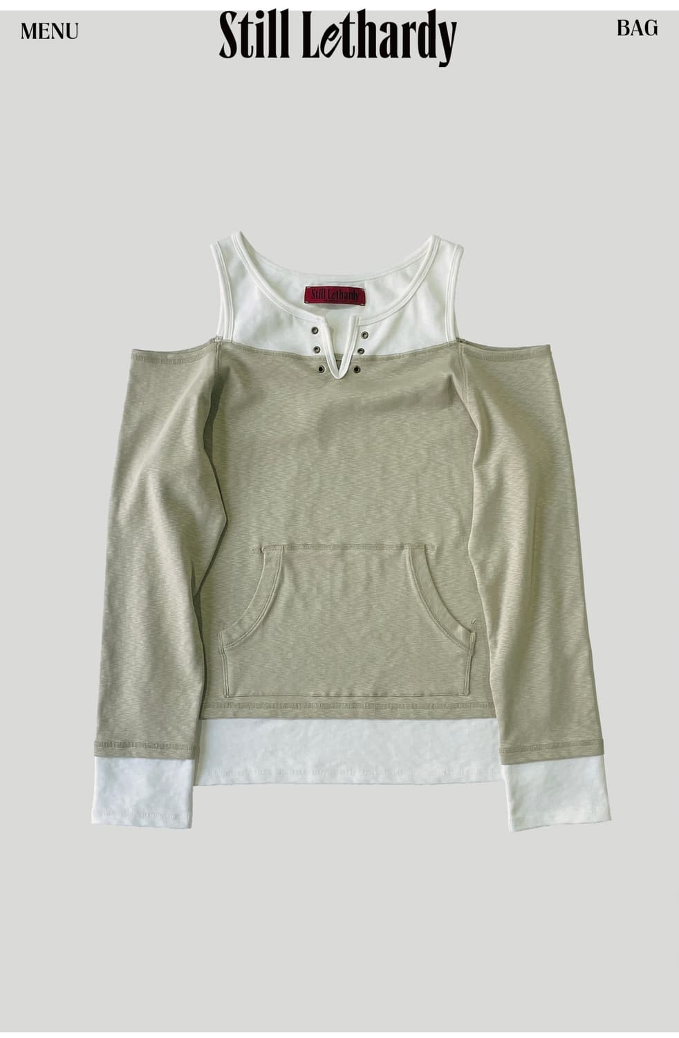 스틸레써디 오프숄더 롱슬리브리스 상품이미지2