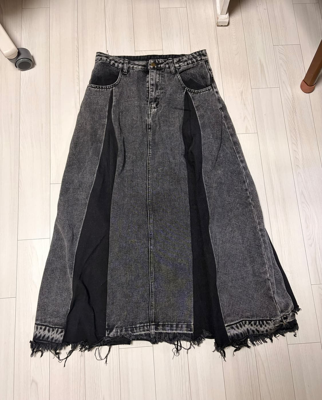 블랙 롱치마 상품이미지1