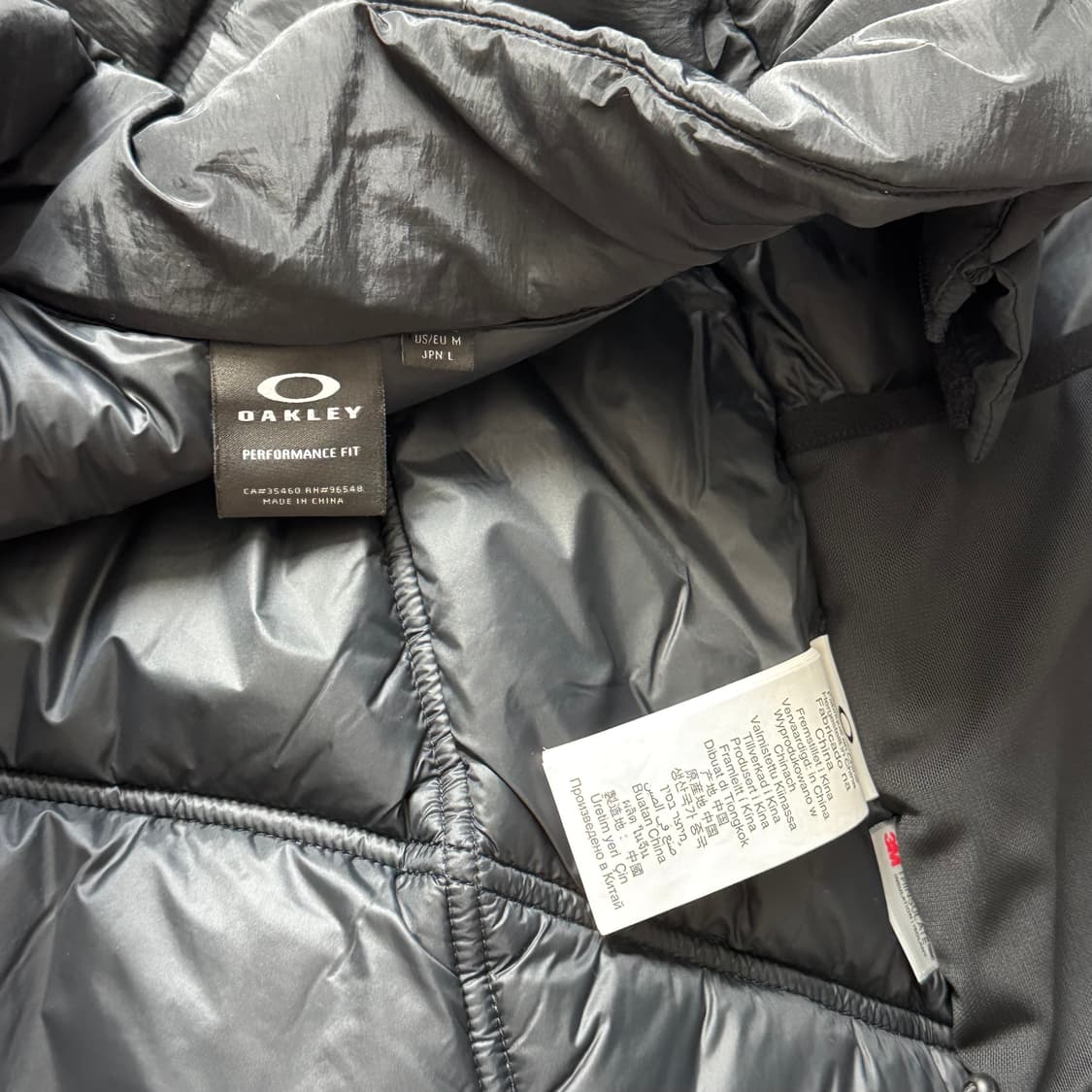 [M] 오클리 경량 패딩 조끼 하이랜드 오 퍼프 베스트 블랙 상품이미지4