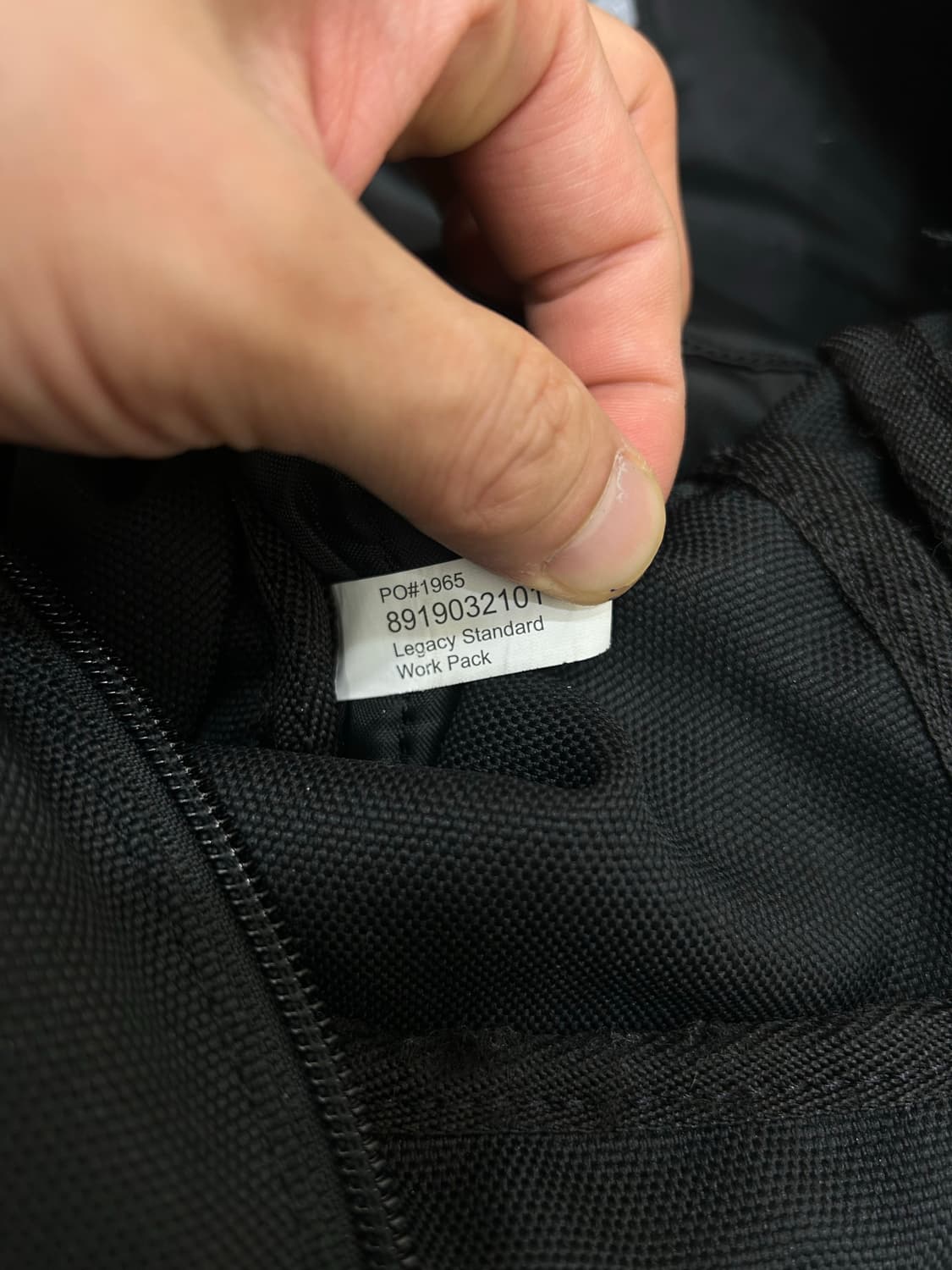 칼하트 레거시 스탠다드 백팩/블랙 상품이미지5