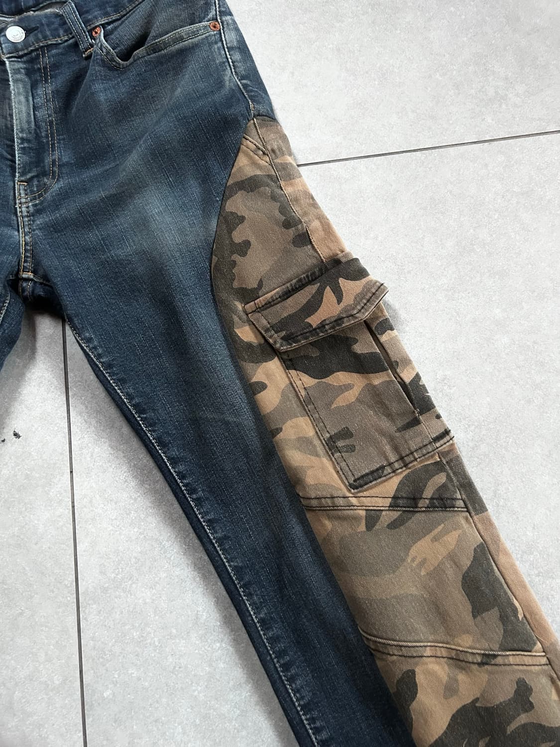 levi's 커스텀 밀리터리 데님팬츠 32 상품이미지4