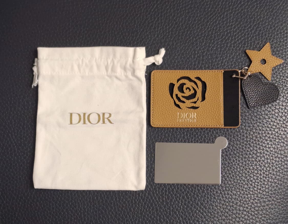 디올 미러 키링 카드지갑 + 파우치 세트 상품이미지4