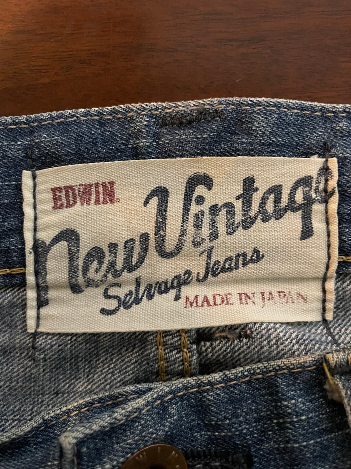 에드윈 EDWIN MADE IN JAPAN 505V 셀비지데님 30x33 상품이미지6