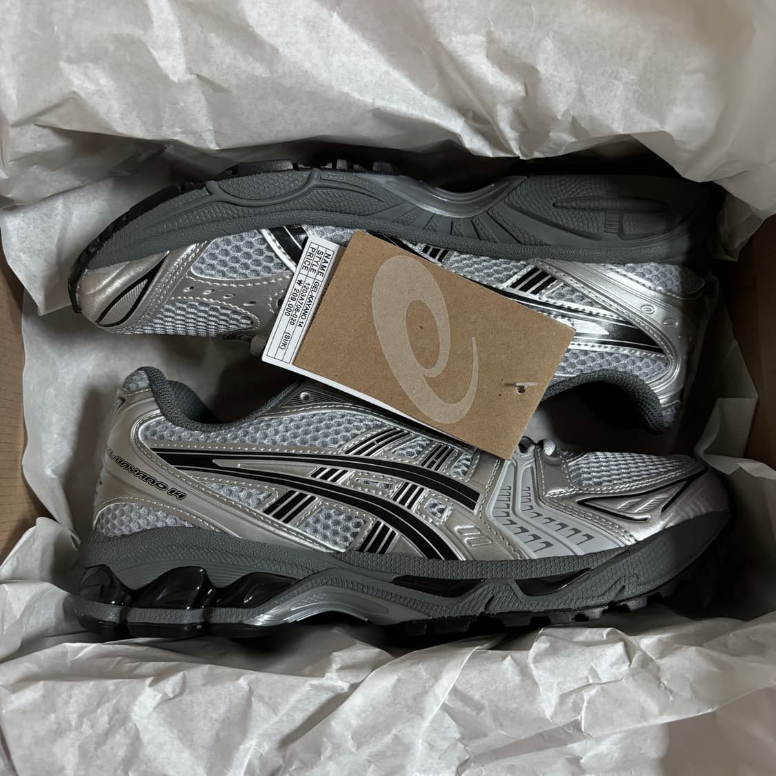 245) 아식스 젤카야노 14 어반리서치 퓨어실버블랙 상품이미지7