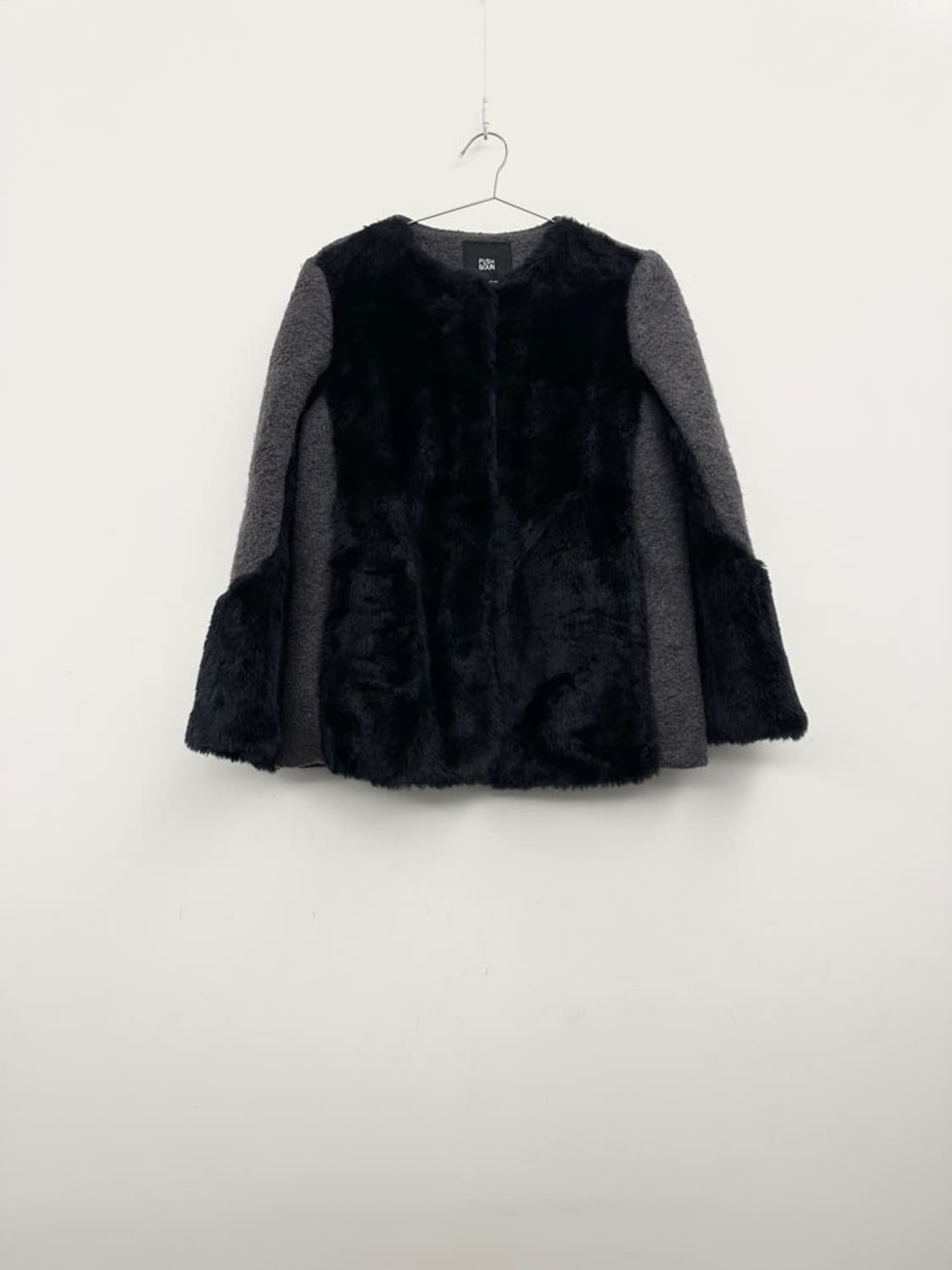 Formal double-fabric short coat  상품이미지1