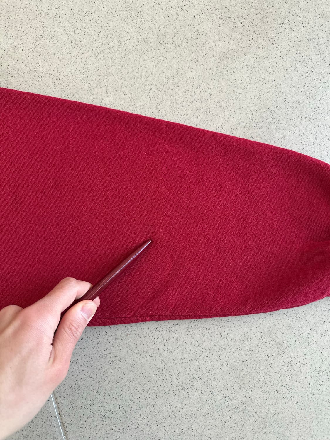 90s 빈티지 러셀 후드 버건디 M 상품이미지7