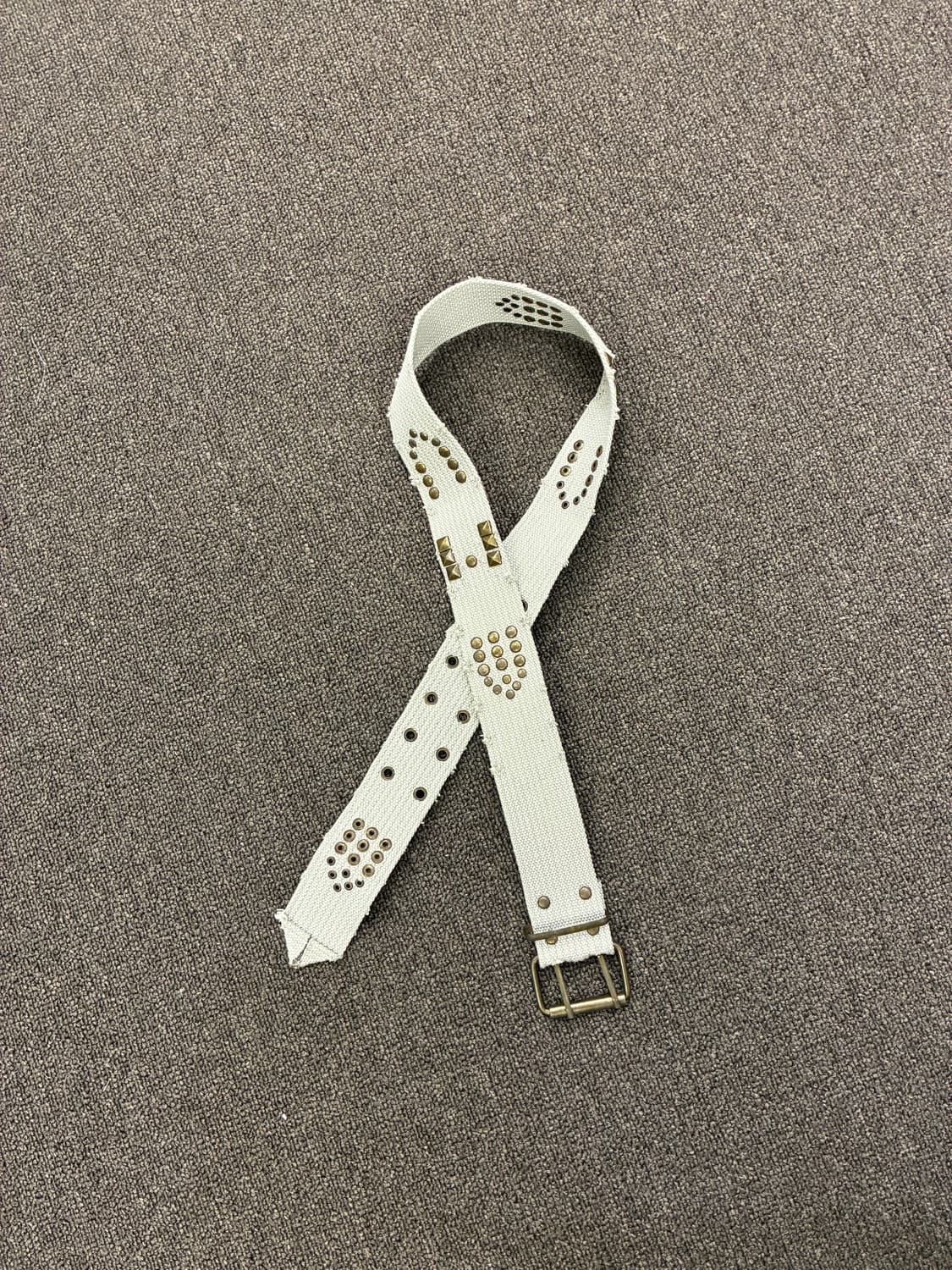 Japanese vintage y2k 그레이 스터드 벨트 상품이미지2