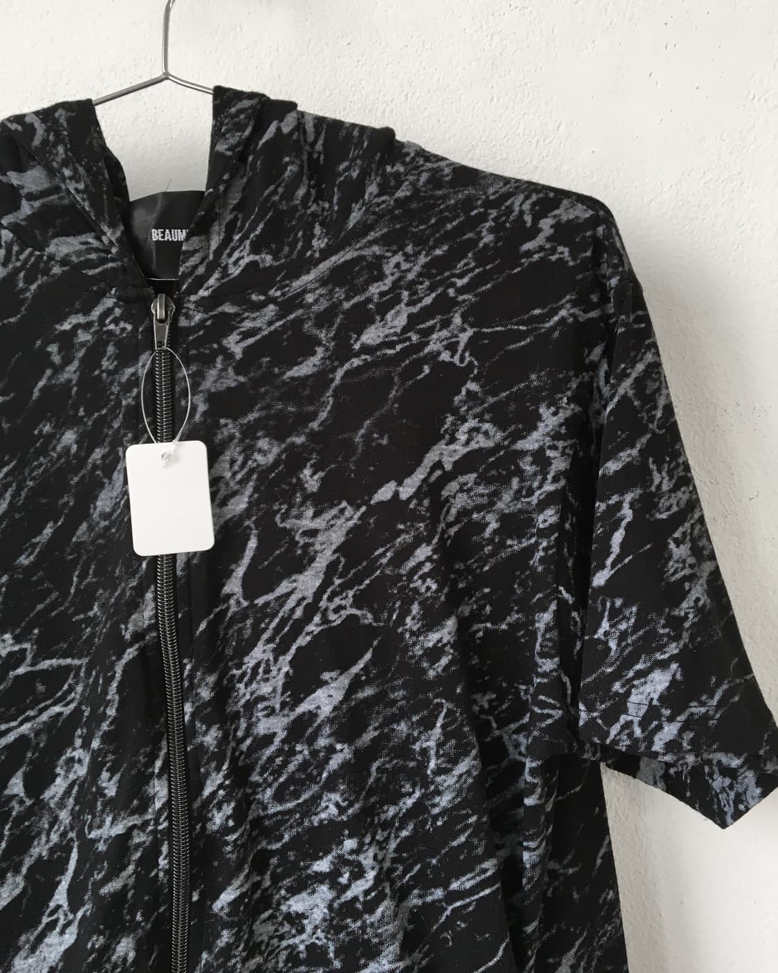 Dyed printing hood zip up 상품이미지4