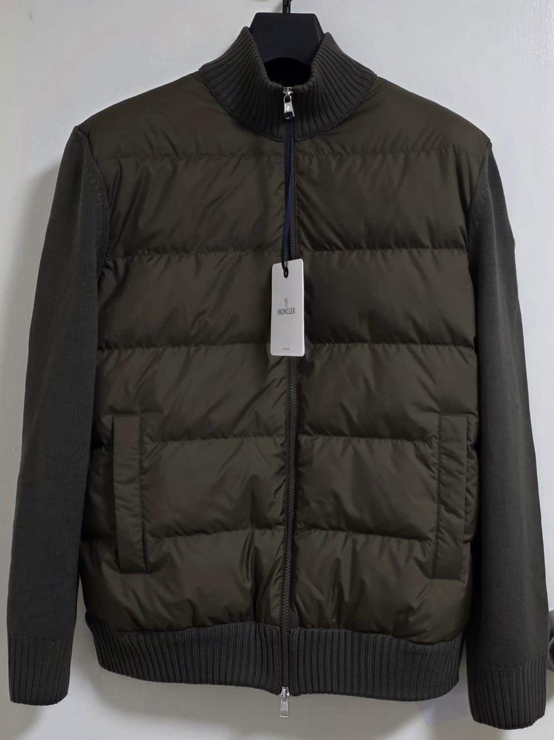 몽클레어 남성 패딩 니트 카디건, Tricot / XL 상품이미지1